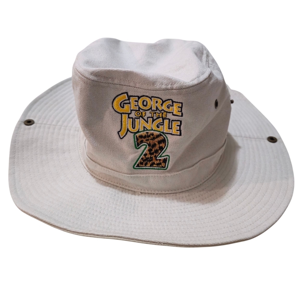Vintage Disney George Of The Jungle 2 Safari Bucket Hat